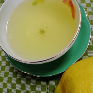 レモン緑茶